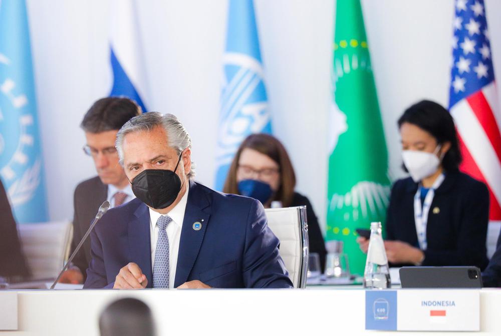 Alberto Fernández en el G20 by na