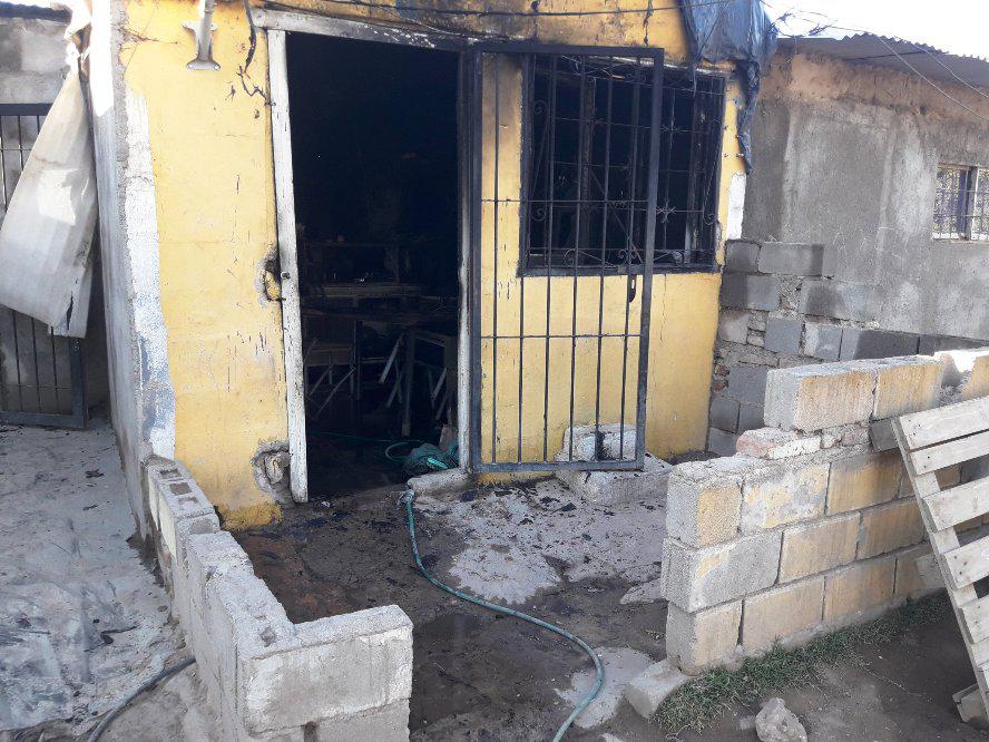 incendio barrio Ampliación Ferreyra by tw Javier Sassi