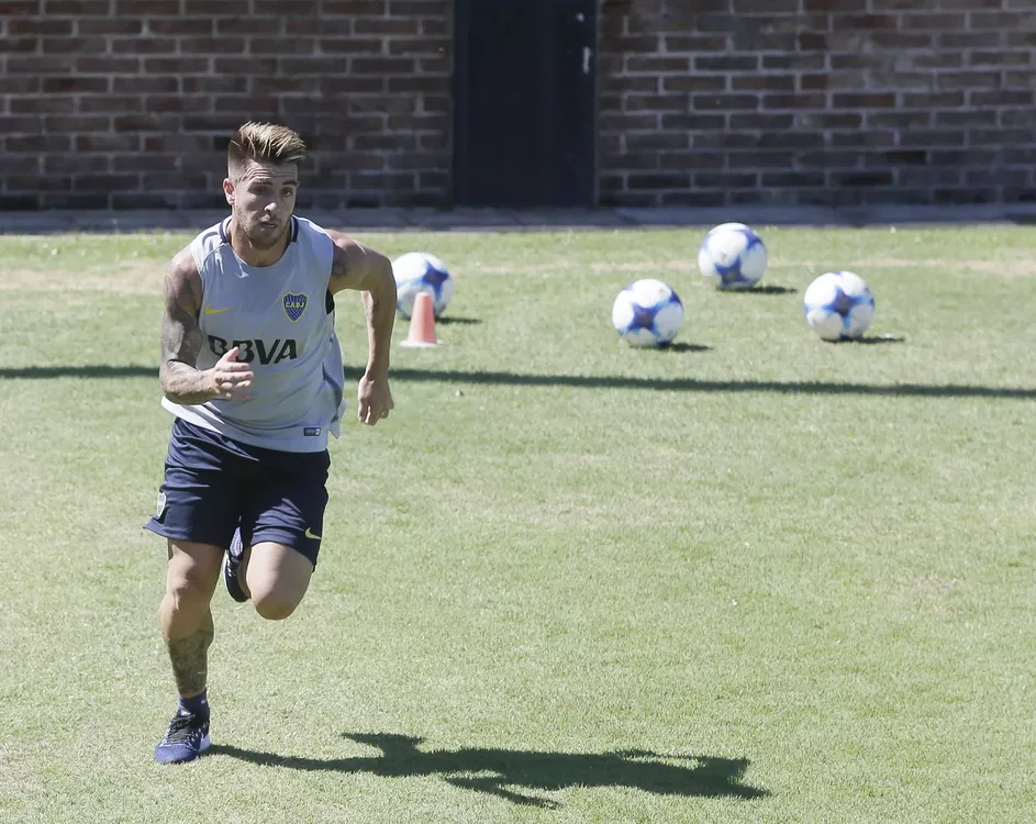 Julio Buffarini en Boca (Prensa Boca desde NA)