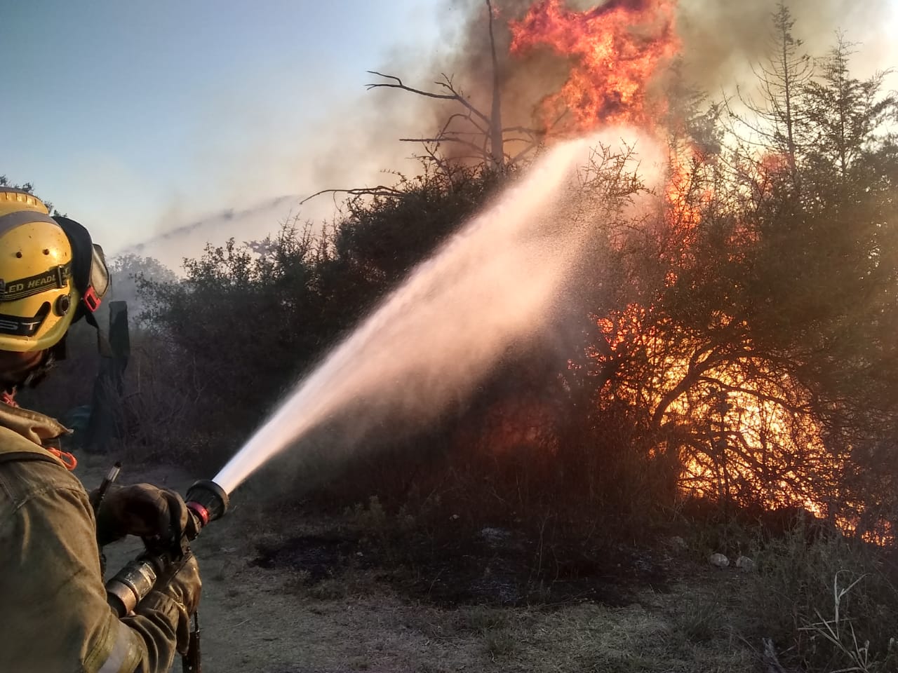 Incendio en las sierras by Gentileza Ariel Luna