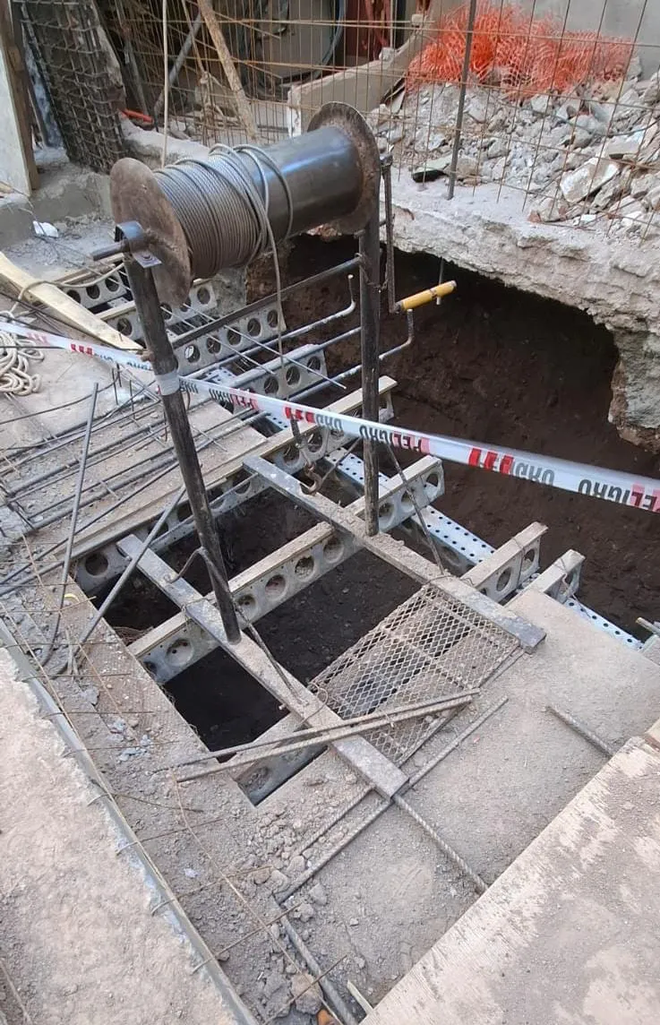Desmoronamiento en un edificio de Nueva Córdoba (Policía) 01