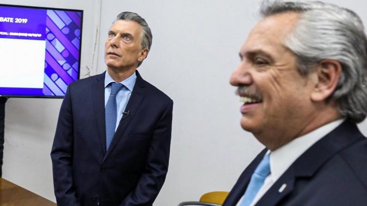 alberto y Macri