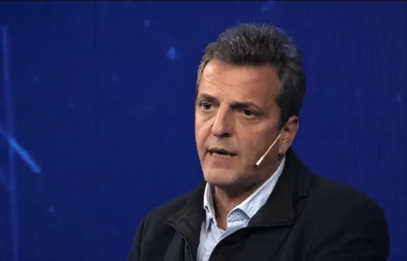 Sergio Massa en C5N (captura)