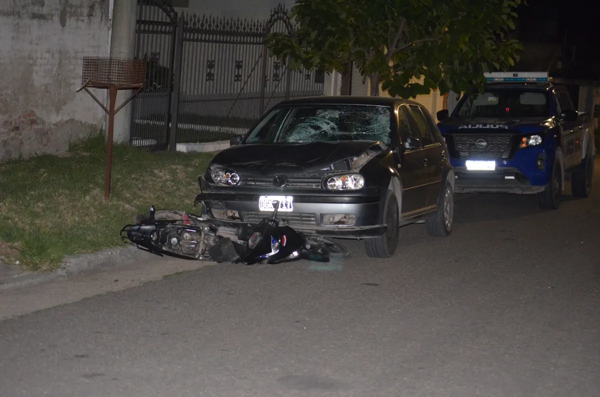 Motociclista fallecido en Río Cuarto (gentileza El Observador vía Puntal)