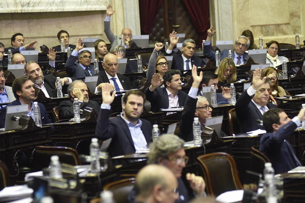 Votación Emergencia Alimentaria prensa Diputados