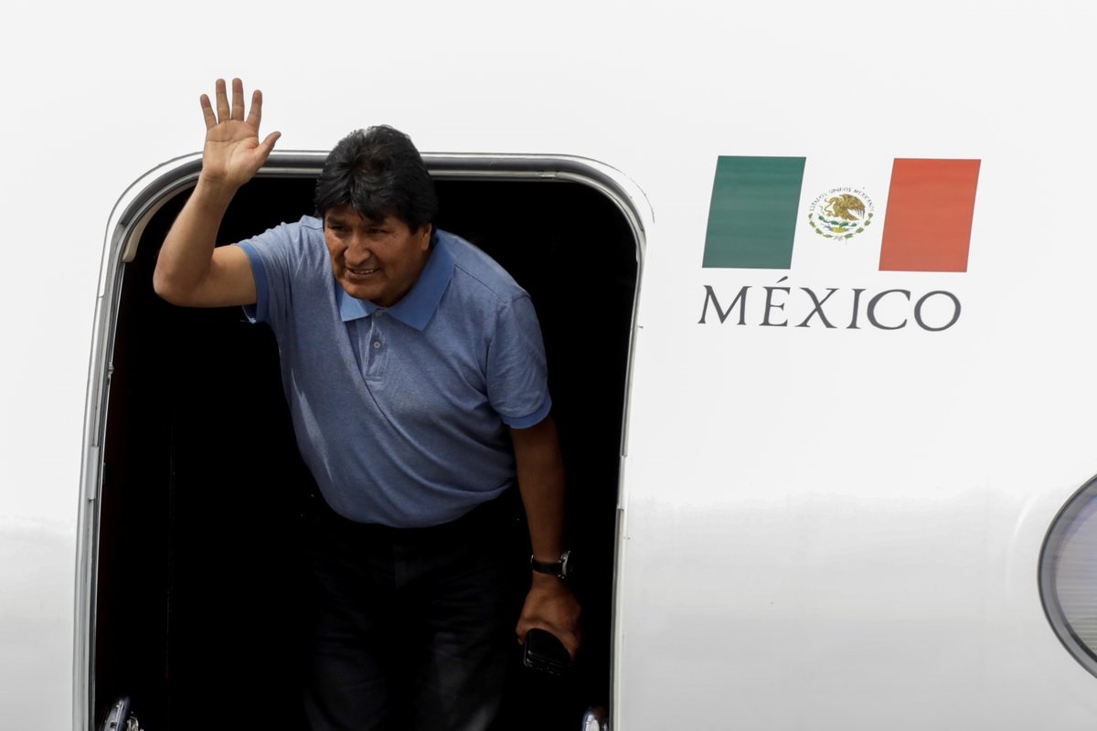Evo Morales en México VTV canal 8