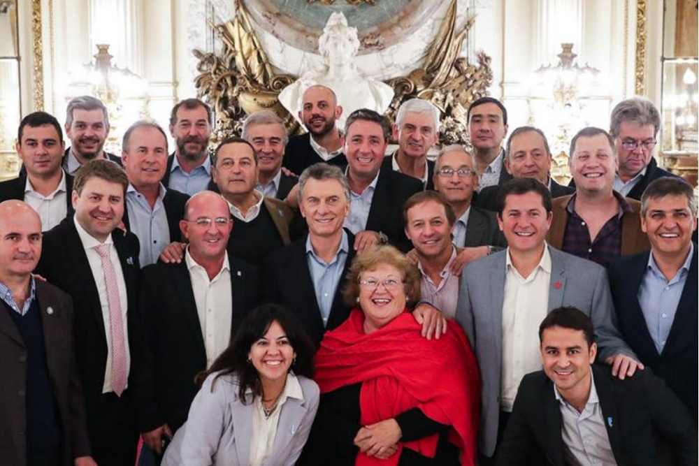 Macri con Intednentes Cambiemos