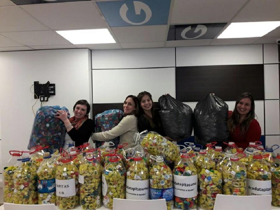 maratón tapitas Asociacion hospital infantil