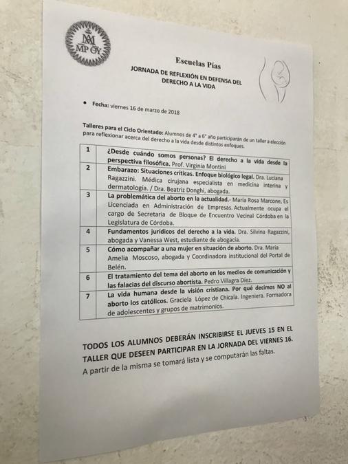charlas pias