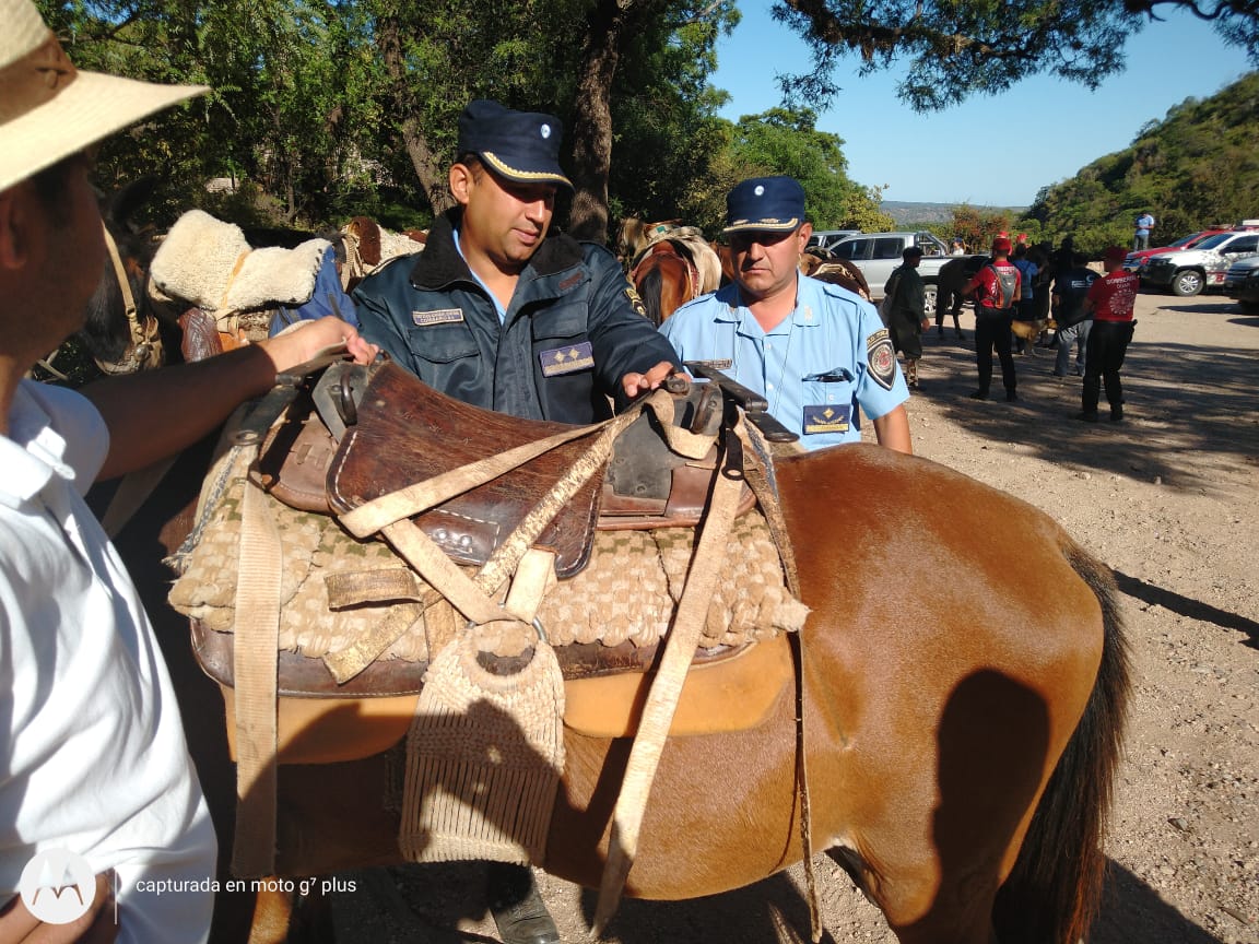 Operativo rescate cuerpo en Capilla del Monte