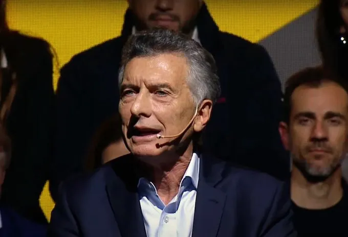 Mauricio Macri en el relanzamiento del Pro (X del Pro)