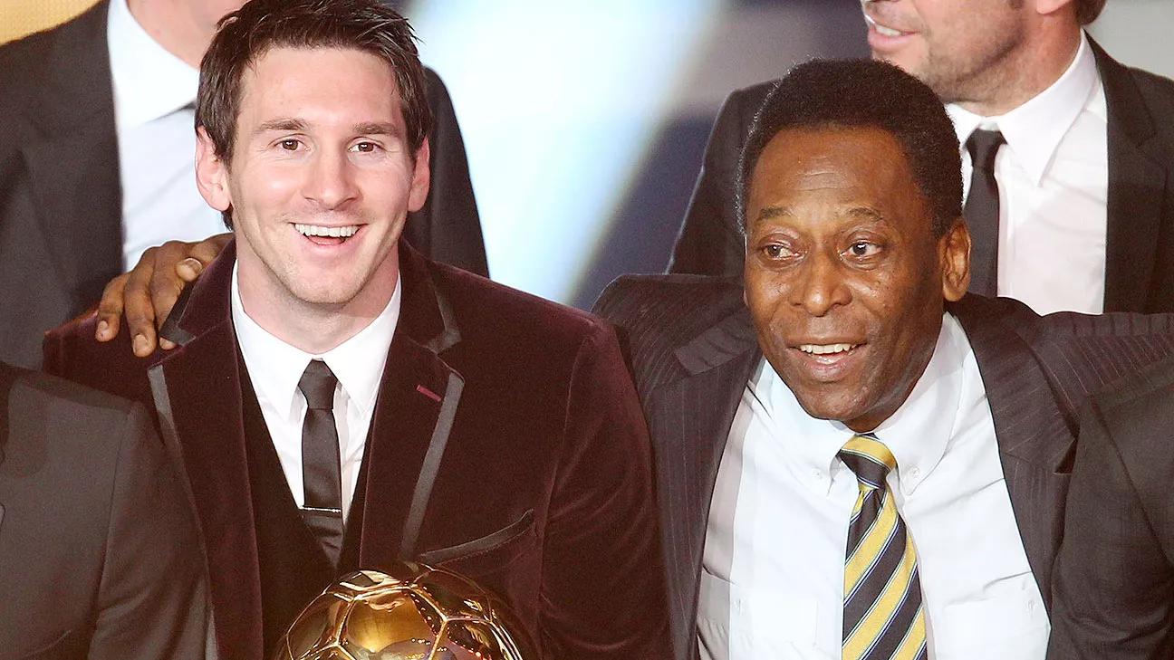 messi y pele