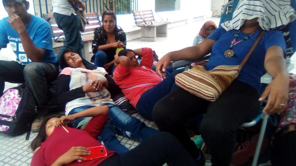 acampe wichi en salta