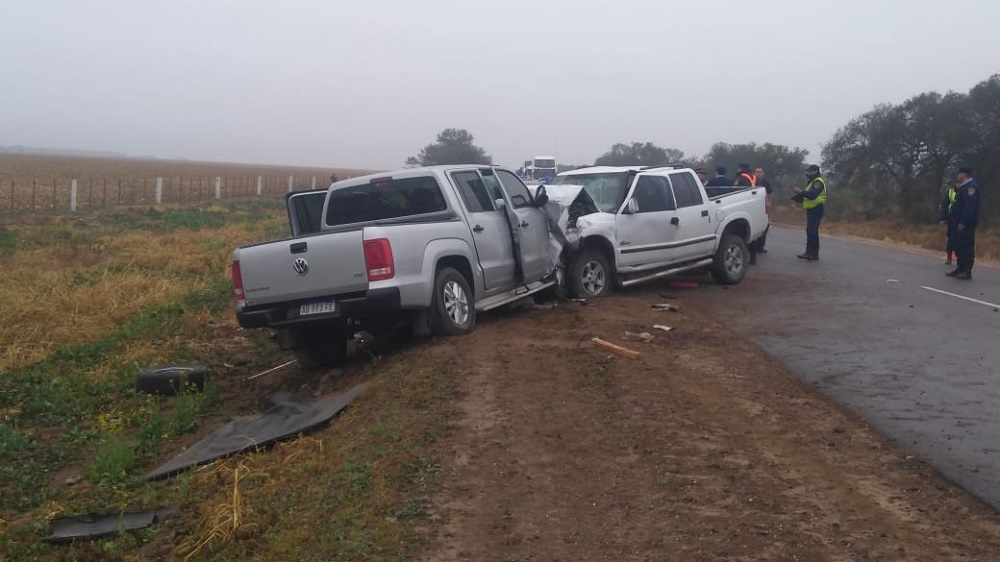 choque frontal en ruta 9 by fm Líder
