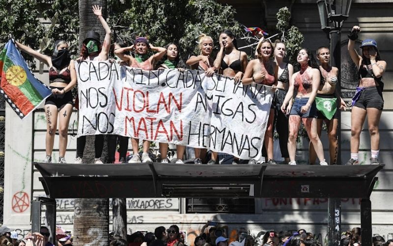 Millones de mujeres se movilizaron en el mundo contra la violencia machista