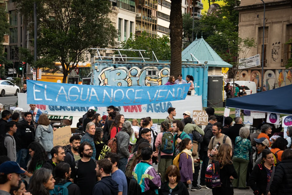 Actividad en defensa de los glaciares (Matilde Gudiño) 016