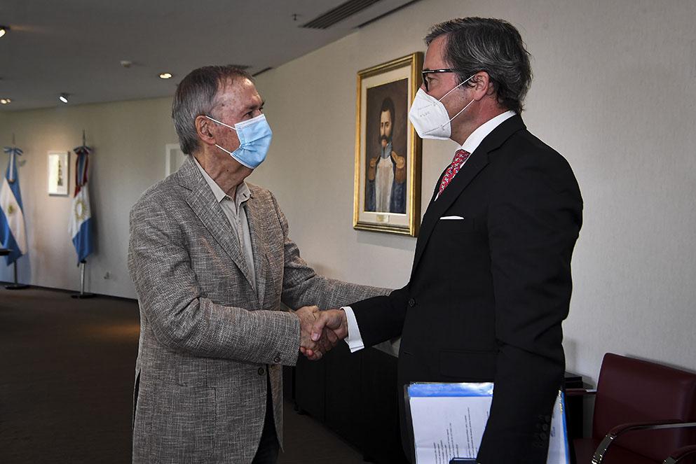Schiaretti y embajador de Alemania Prensa Gobierno de Córdoba
