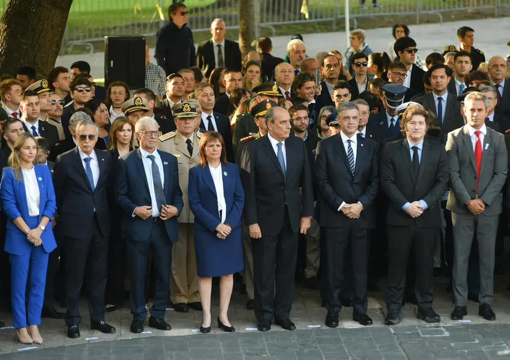 milei acto de malvinas