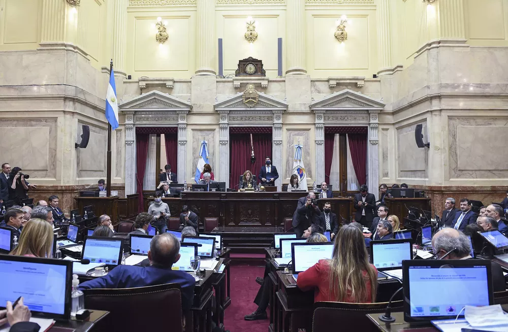 Debate en el Senado by Télam