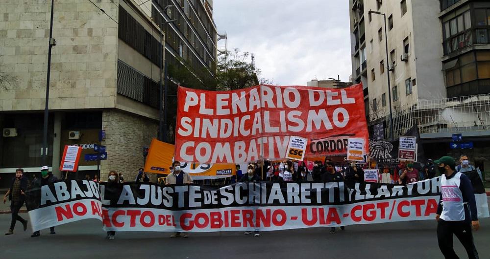 Marcha sindicalismo combativo @SoleDiazGarcía