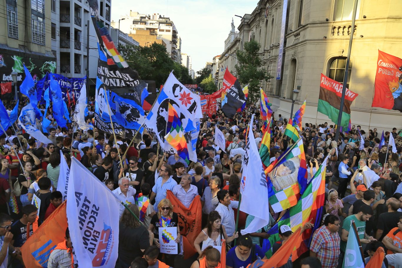 Marcha en apoyo a Evo Morales Córdoba by Imaz lnm
