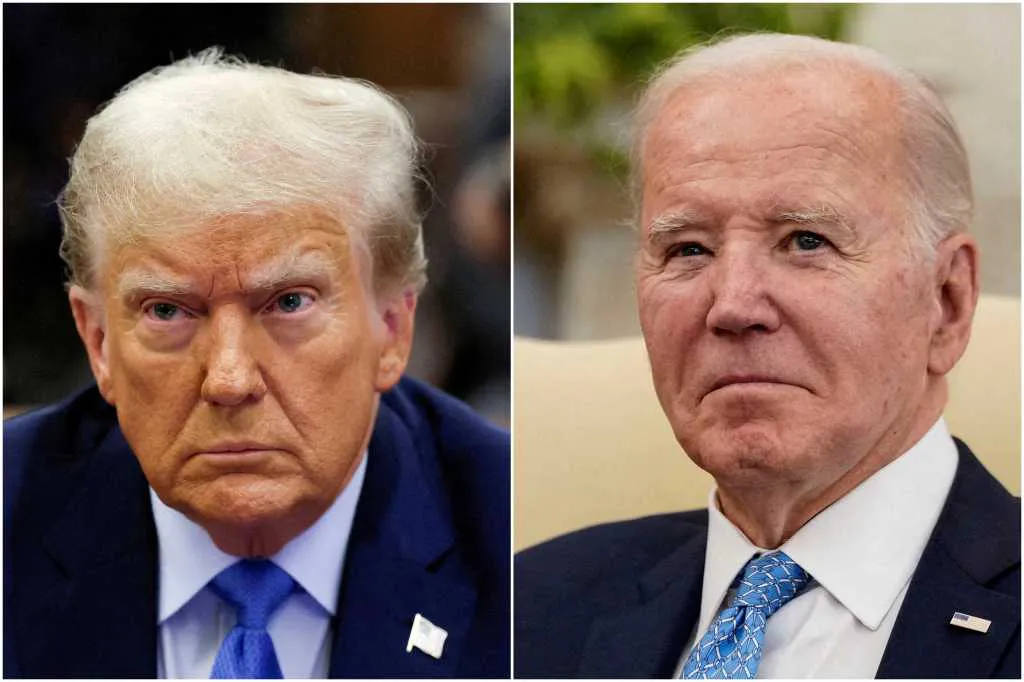 Trump y Biden NA