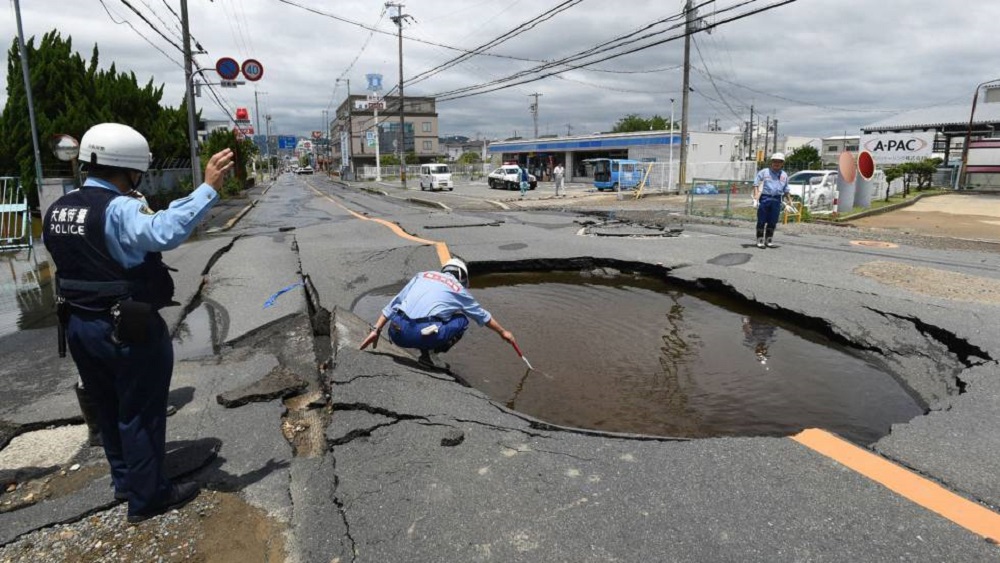 Terremoto en Japón