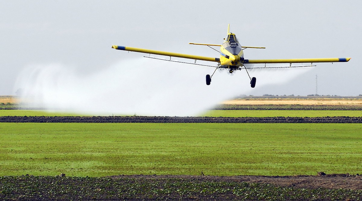 avioneta fumigacion