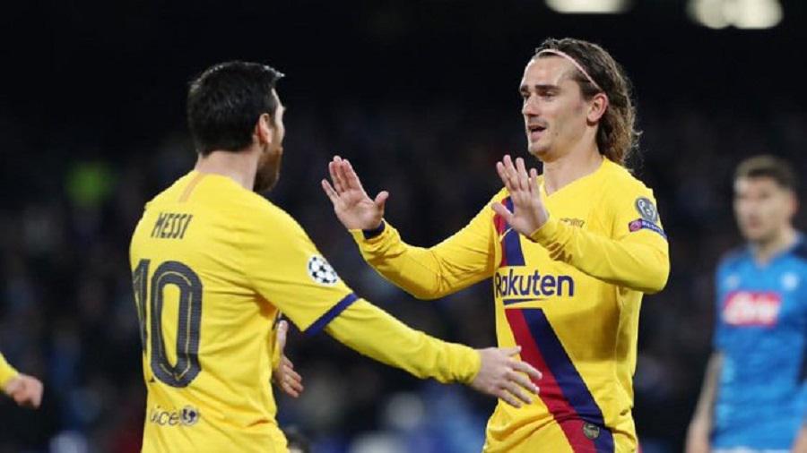 Griezmann Messi TyC Sports