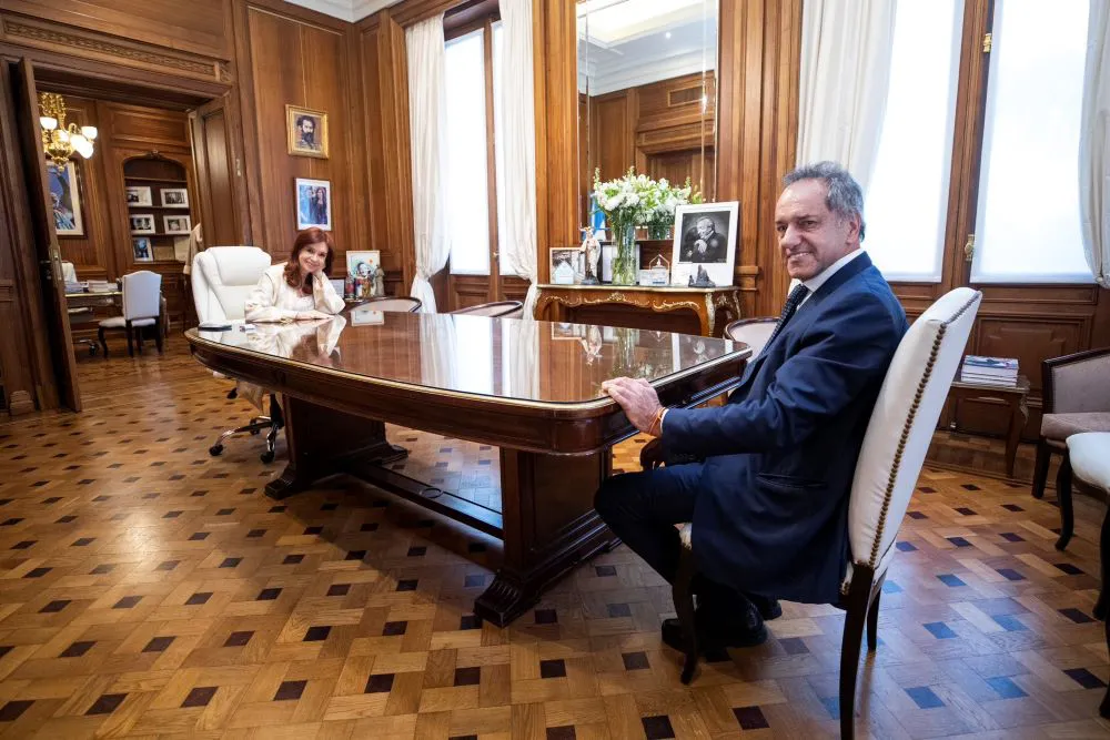 Scioli y CFK by Tw @CFKArgentina