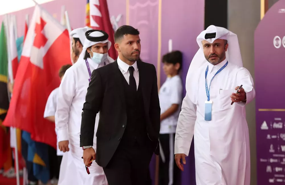 Kun Agüero participará del sorteo del Mundial (NA)