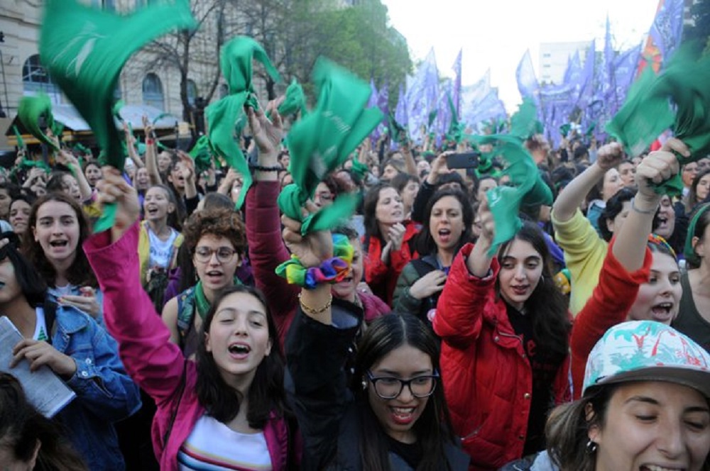 encuentro de mujeres télam