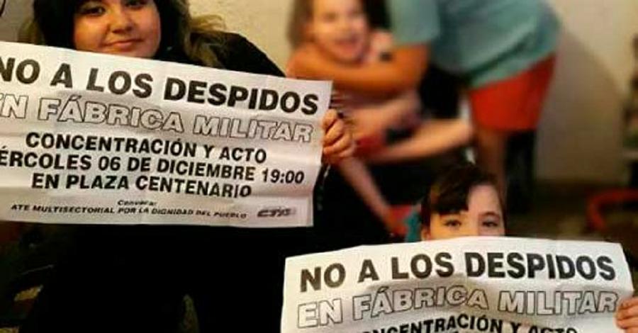fabrica militar despidos
