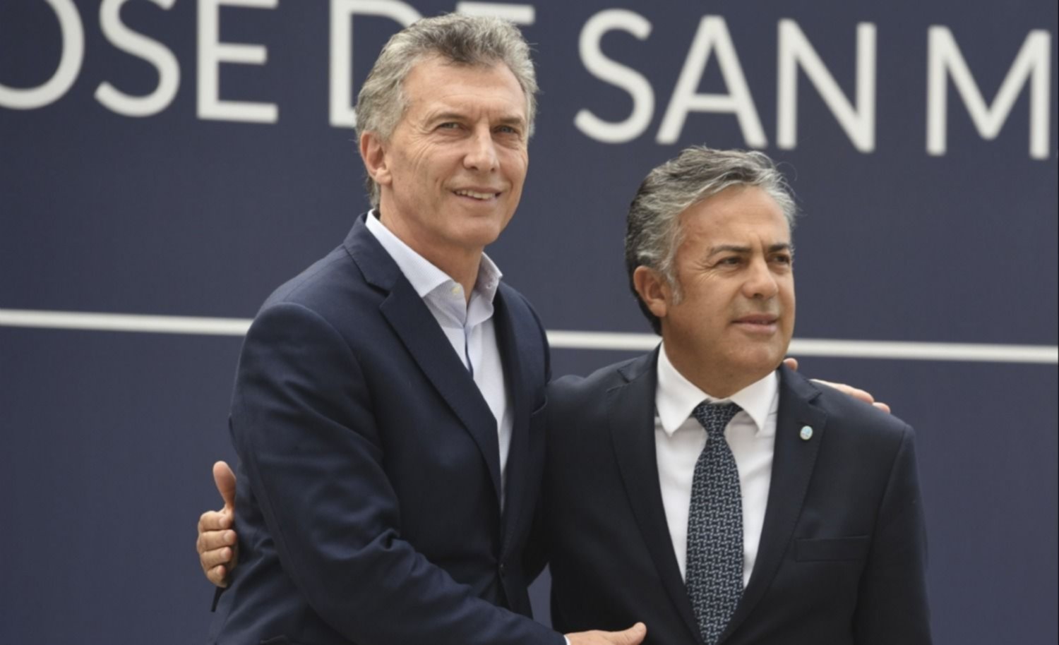 Macri y Cornejo