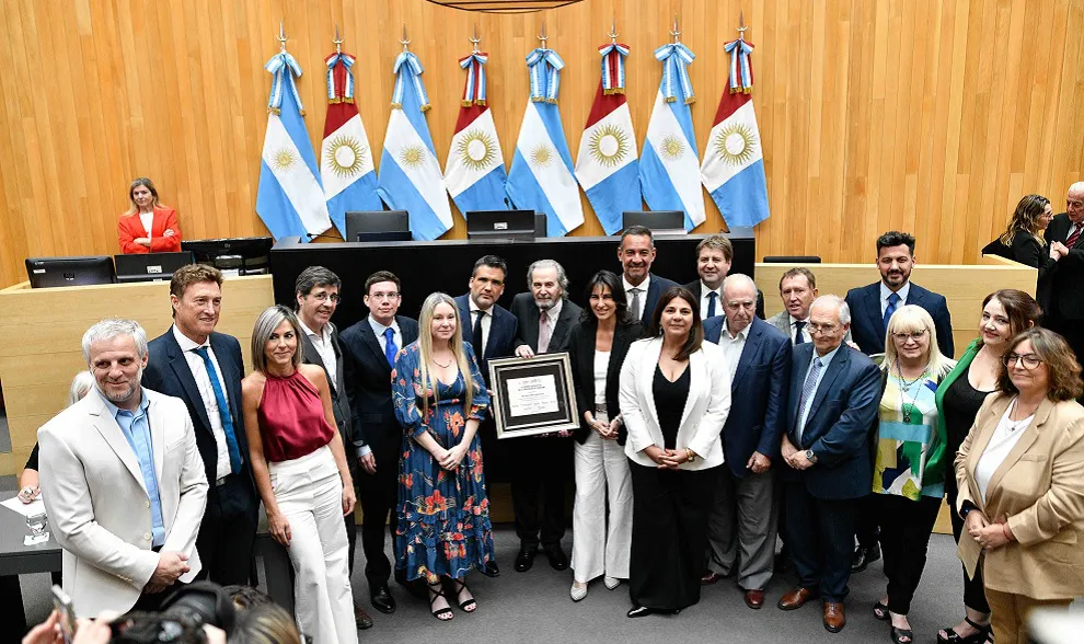 Reconocimiento a Juan Carlos Maqueda en la Legislatura
