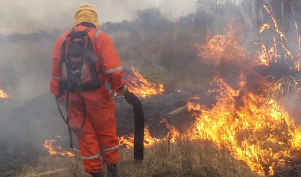 Incendio en Las Higueras gentileza Puntal