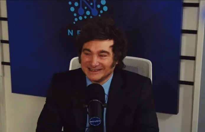 Javier Milei en Neura (captura)