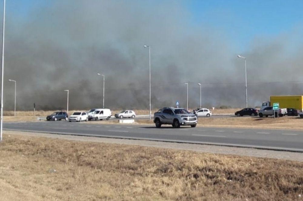 Incendio Camino de los Lecheros RP5 Resumen de la Región