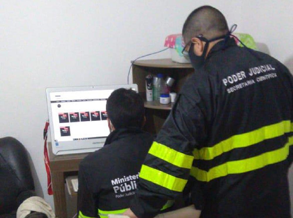 DETENCIÓN POR PORNOGRAFÍA INFANTIL PRENSA MPF