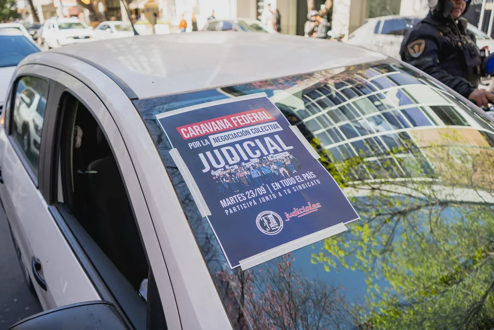 Caravana Federal por la Negociación colectiva judicial (gentileza)