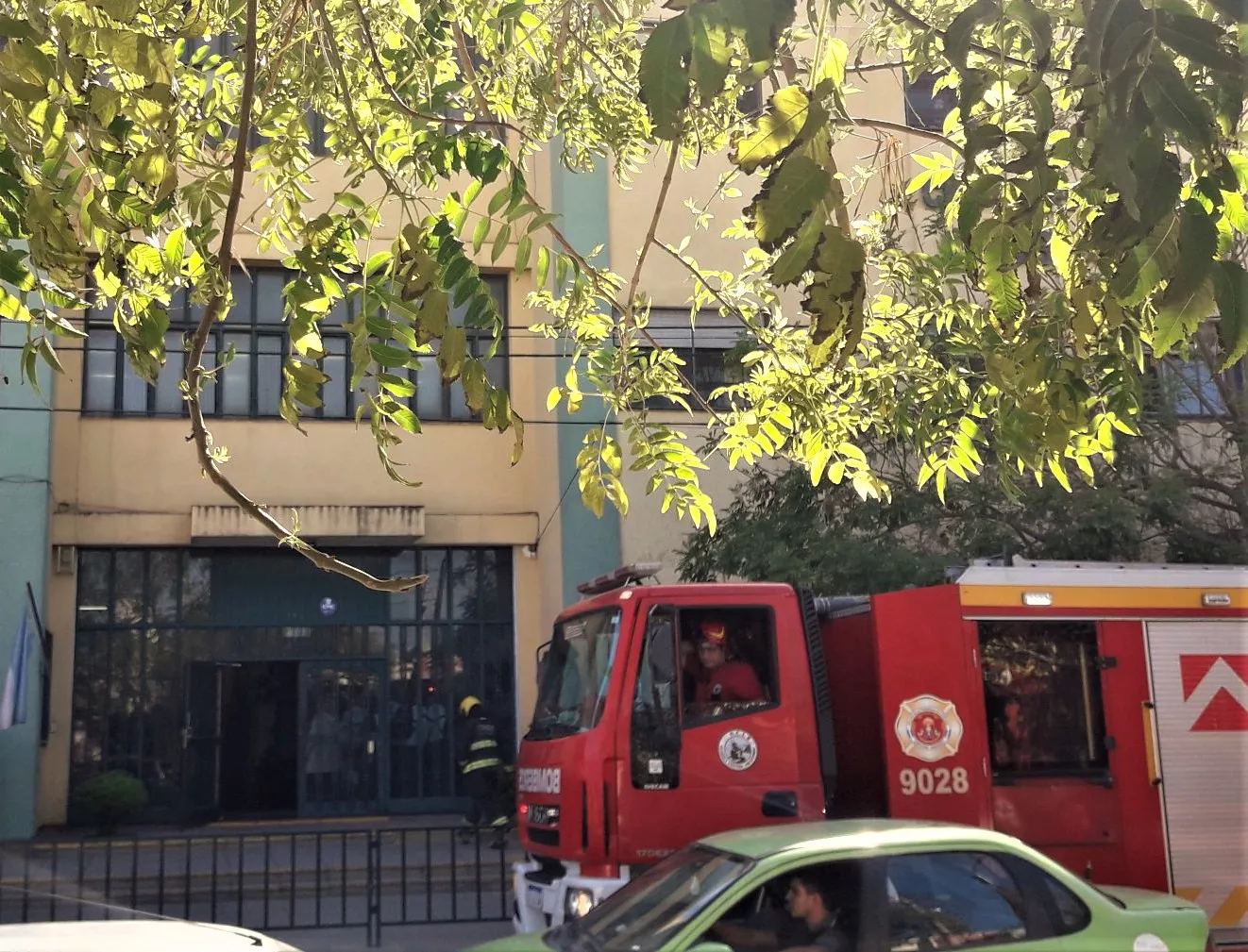 Explosión en laboratorio de Química de la escuela Cristo Rey (javier sassi)