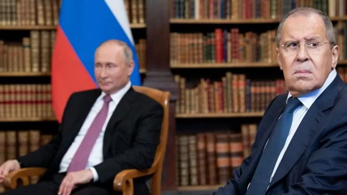 Serguei Lavrov y putin @AFP