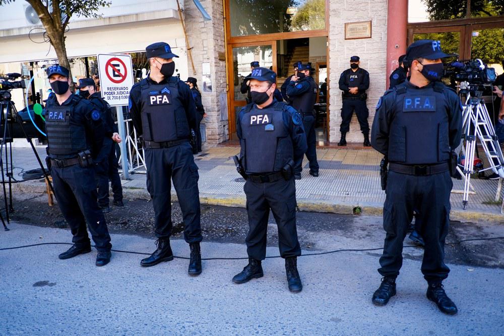 operativo seguridad juzgado Dolores by Télam