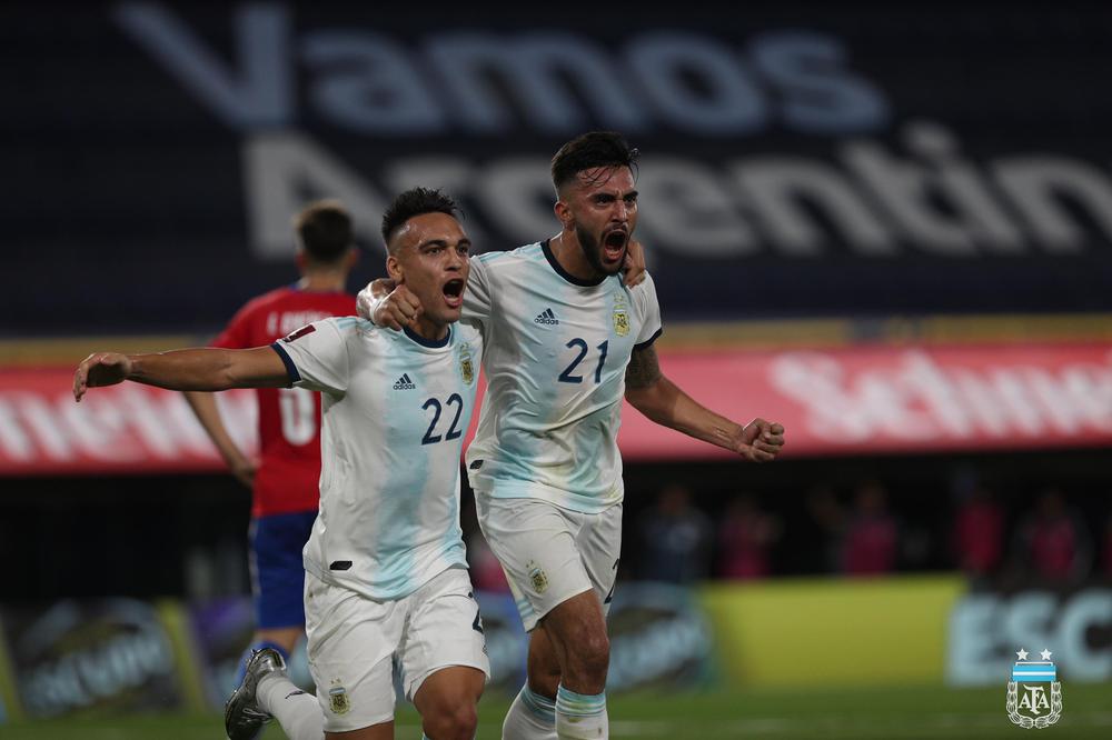 González y Martínez Argentina Foto AFA