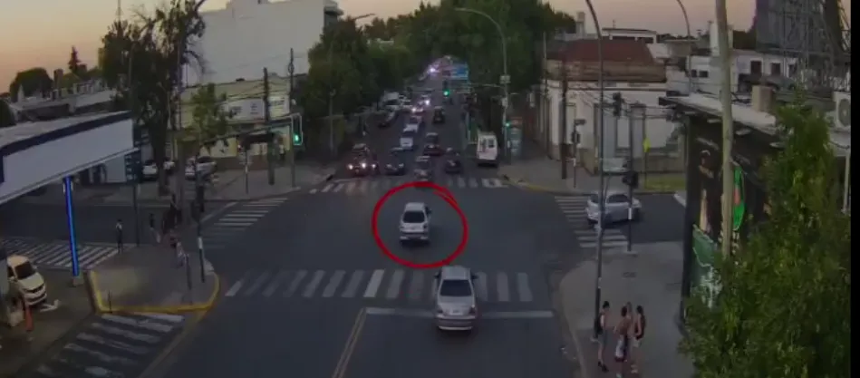 choque en rosario by captura de video
