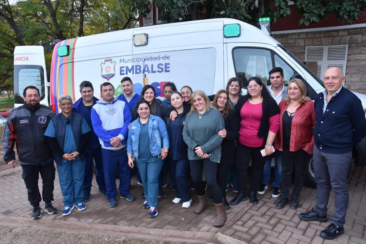 Nueva ambulancia de Embalse