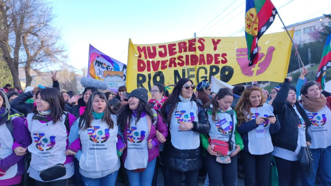 Se realiz la marcha general del 36 Encuentro Plurinacional en