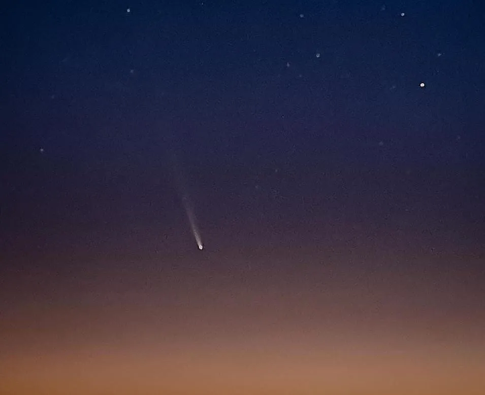 Cometa del siglo by gentileza Plaza Cielo Tierra / Claudia Herrera