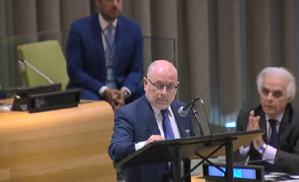 Jorge Faurie prensa ONU