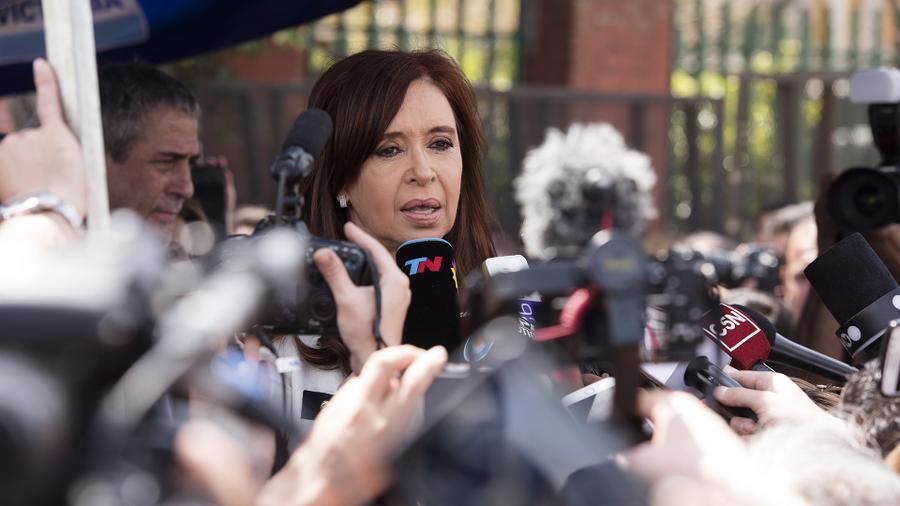 Cristina prensa